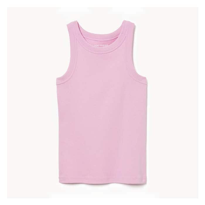 Filles Cami côtelée pour filles - Mauve Pâle